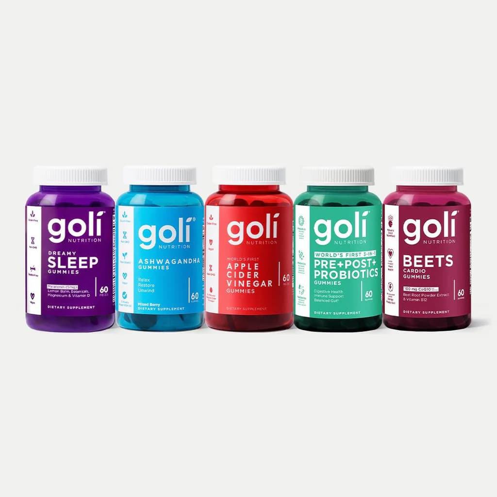 Goli Nutrition Inc. product lineup